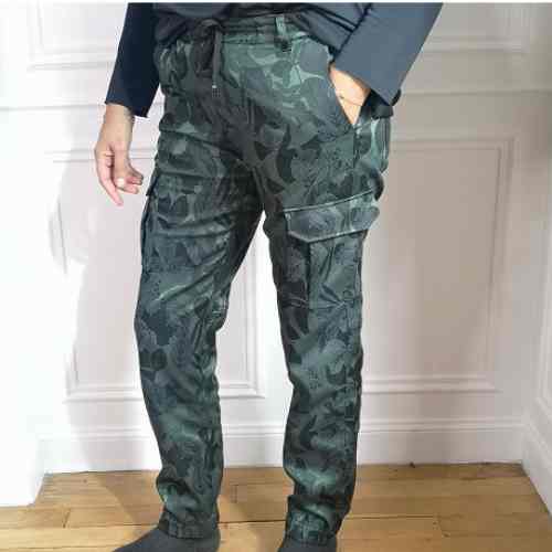 Kitac Kit Couture Facile Pantalon Cargo Telmon Femme Twill