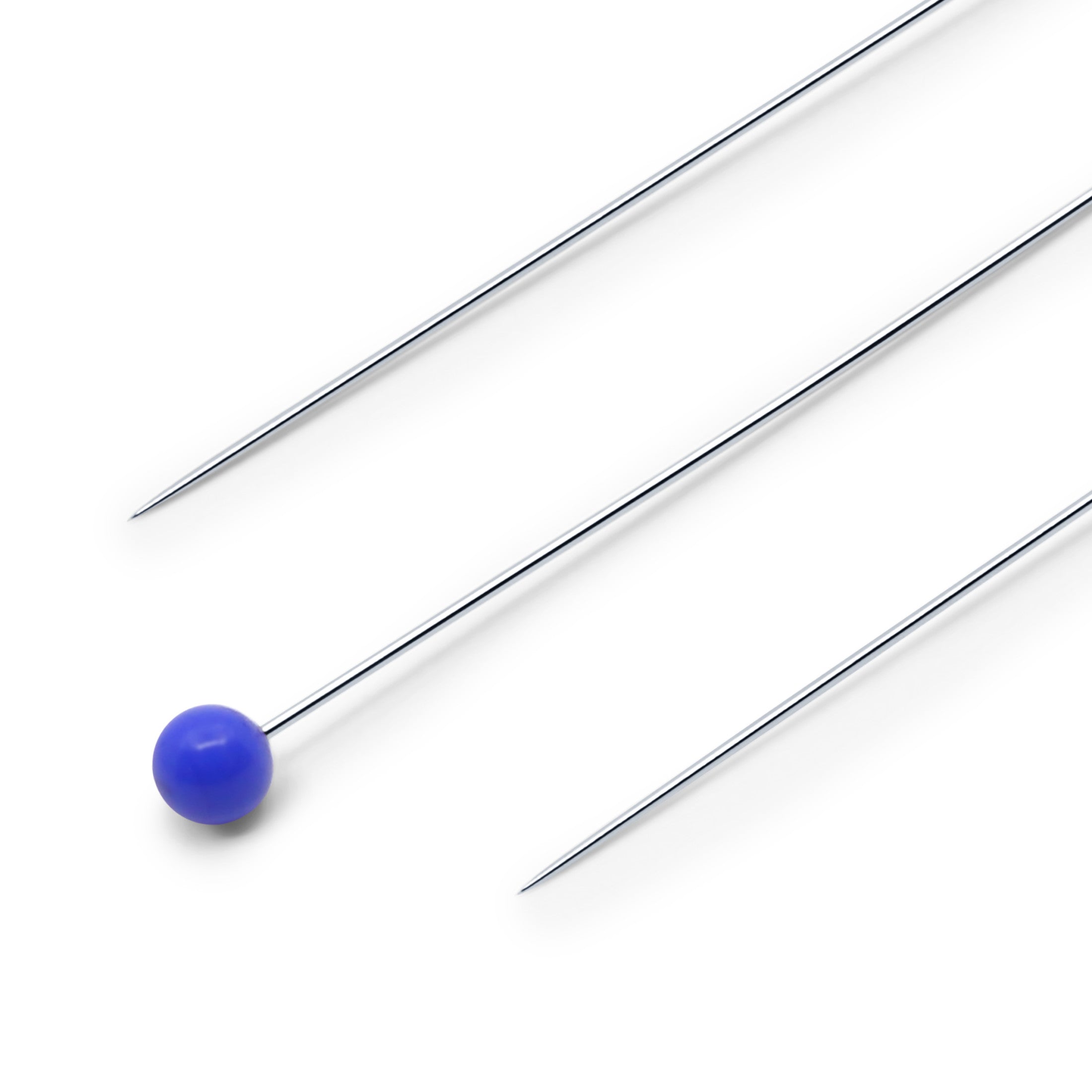 Dritz Pins épingles tête verre ultra-fines bleues 1-3/8" 150 pc