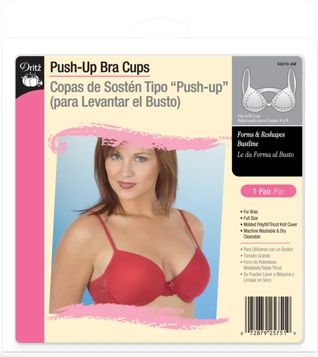 Dritz coques push-up blanches bonnet A/B paire