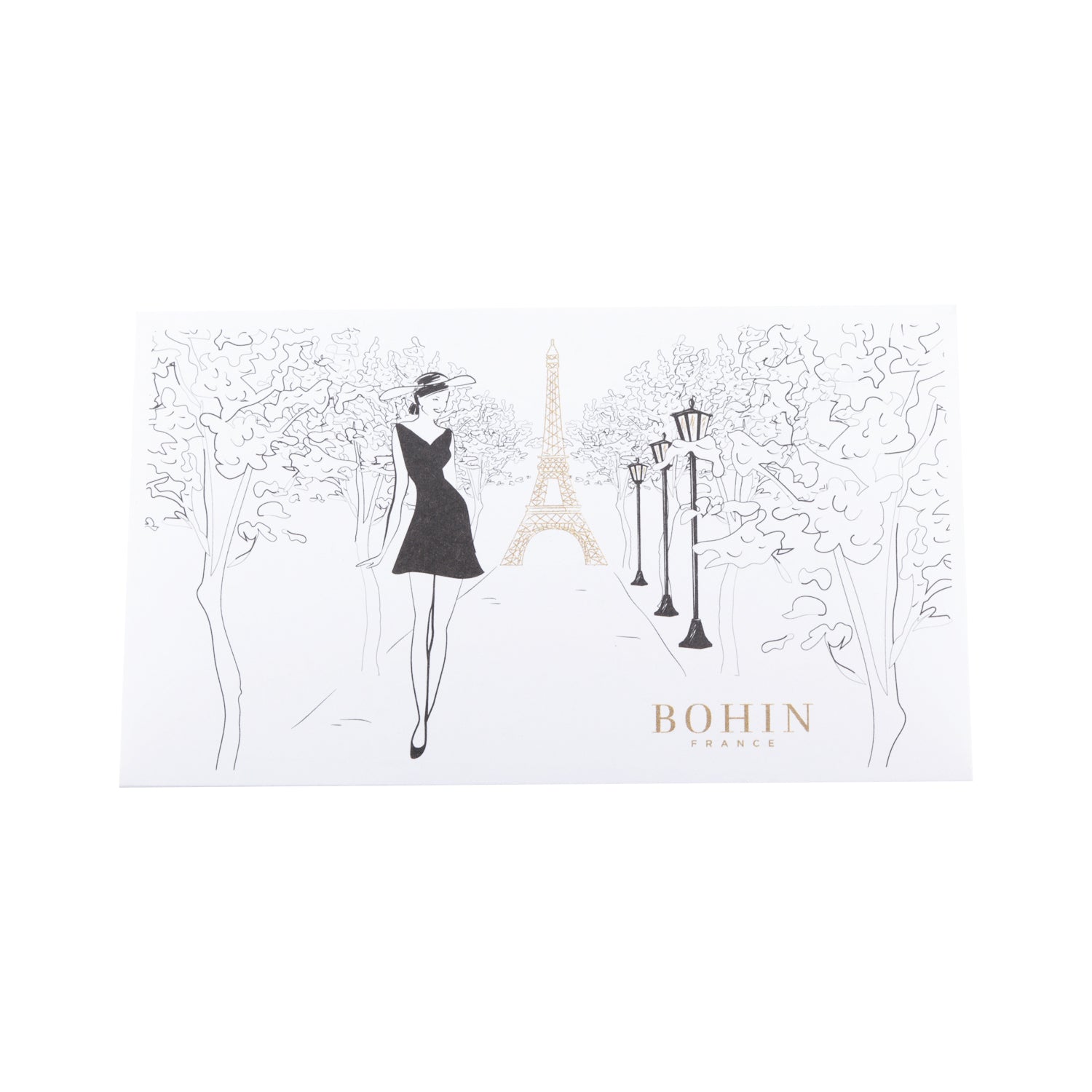 Bohin Paris-Paris carnet 40 aiguilles couture acier