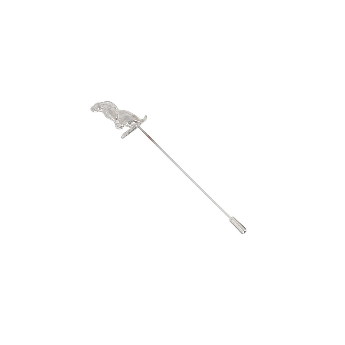 Bohin Fibule Escargot Cabinet de curiosité broche étain 8 cm