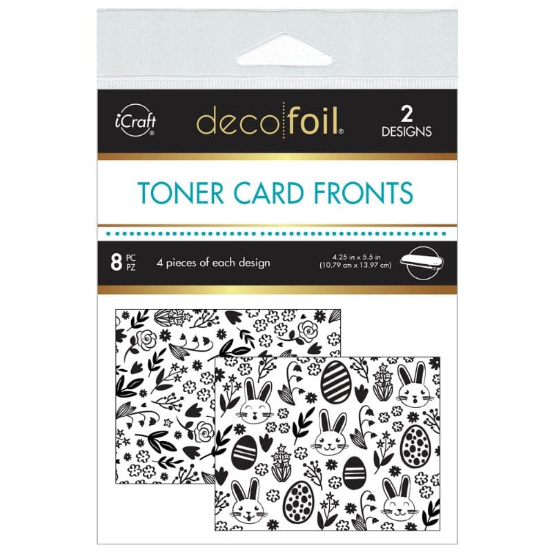HeatnBond Deco Foil Hoppy Spring feuilles toner 8 feuilles A2