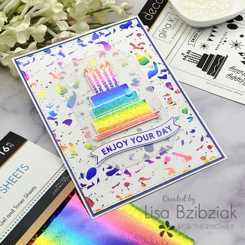 Deco Foil Design Haven carte toner A2 8 feuilles à foiler