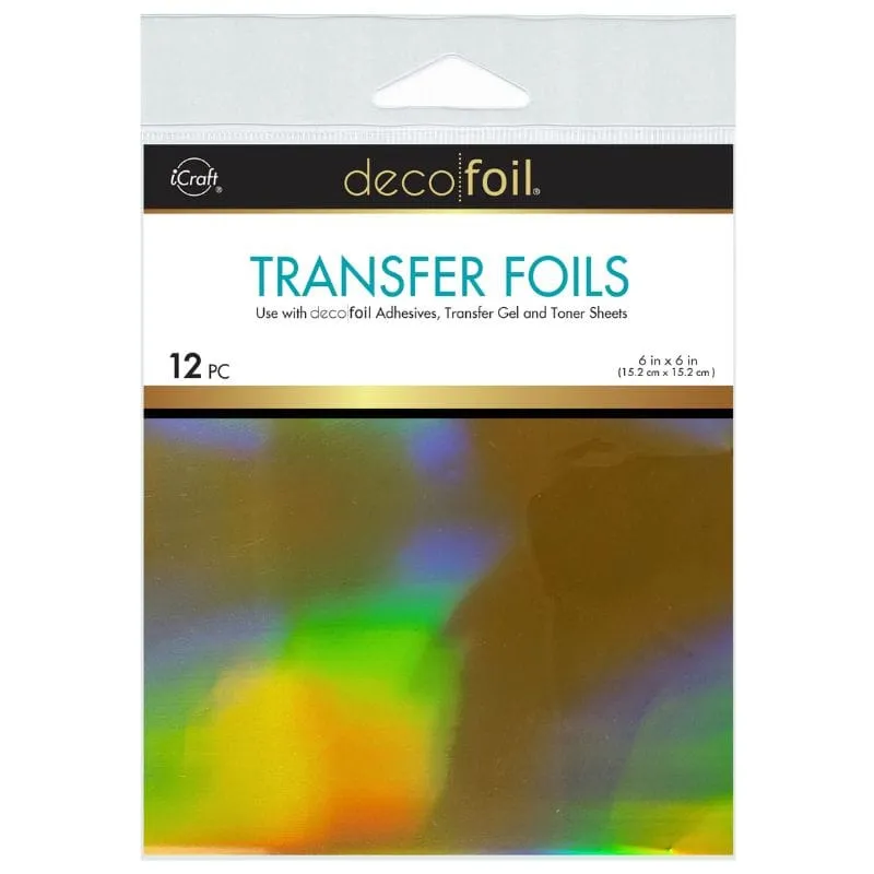 HeatnBond Deco Foil feuille transfert Royal Carriage 15x15 cm 12 feuilles