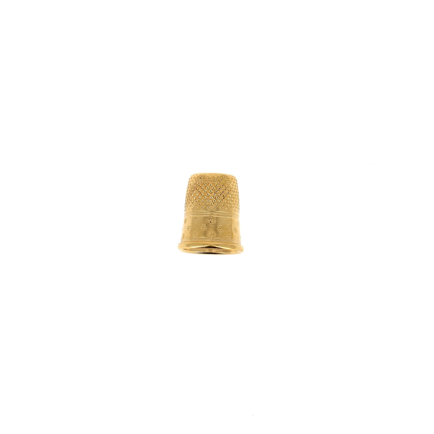 Bohin Accessoires de confection dé à coudre laiton N°0 17 mm