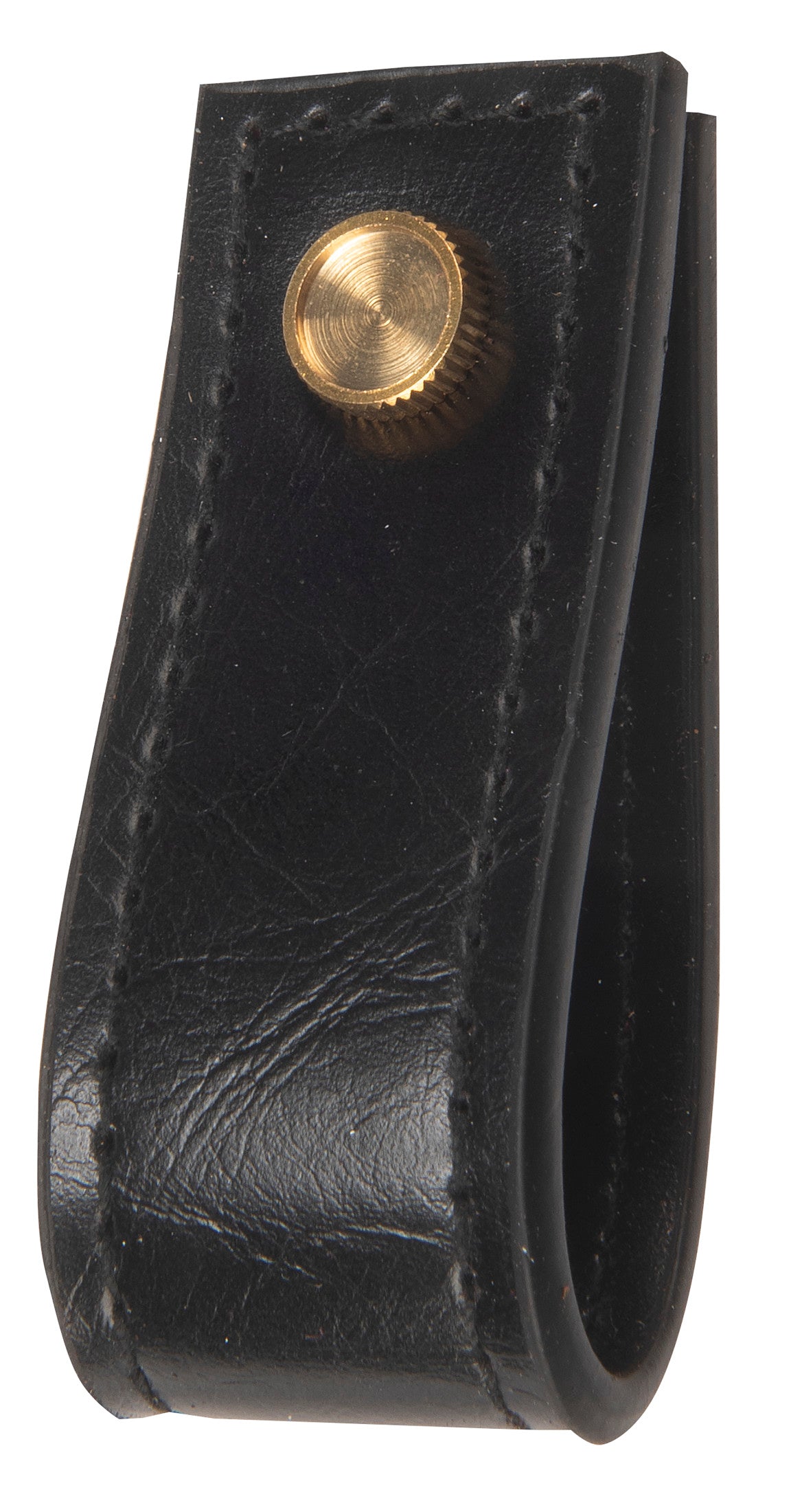 Dritz Home poignée simili cuir marron 14 cm