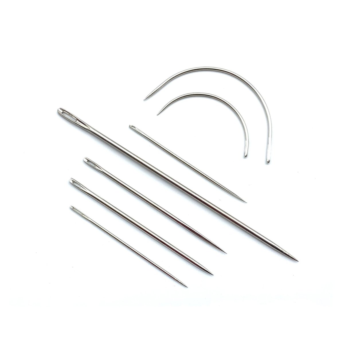 Bohin Aiguilles Kit artisanal 7 aiguilles cuir toile acier nickelé