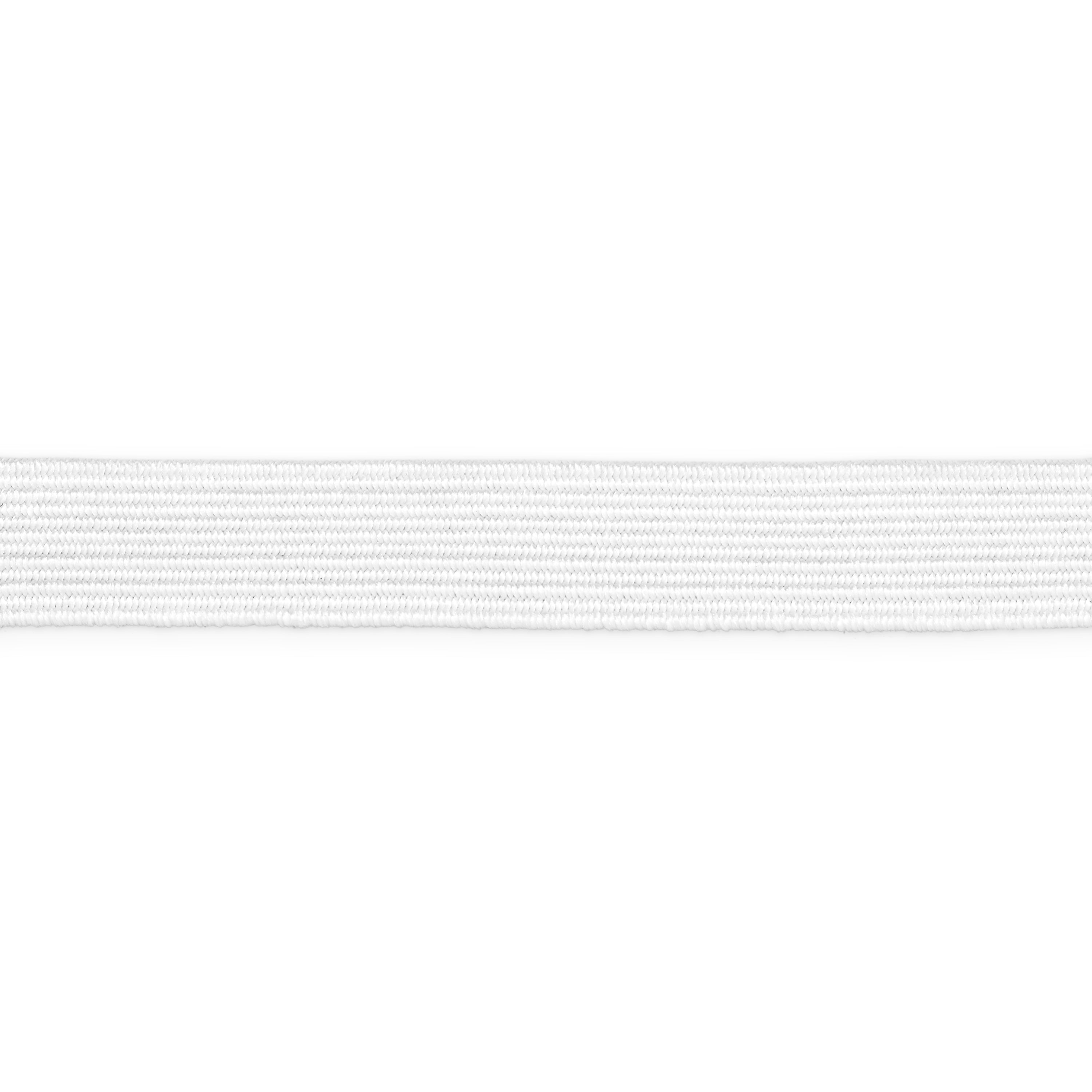 Dritz Élastique tressé blanc 10 mm 5,5 m couture
