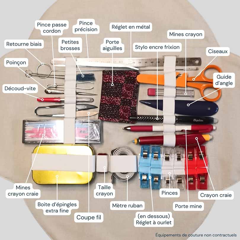 Kitac Organizer de Couture kit couture facile rangement