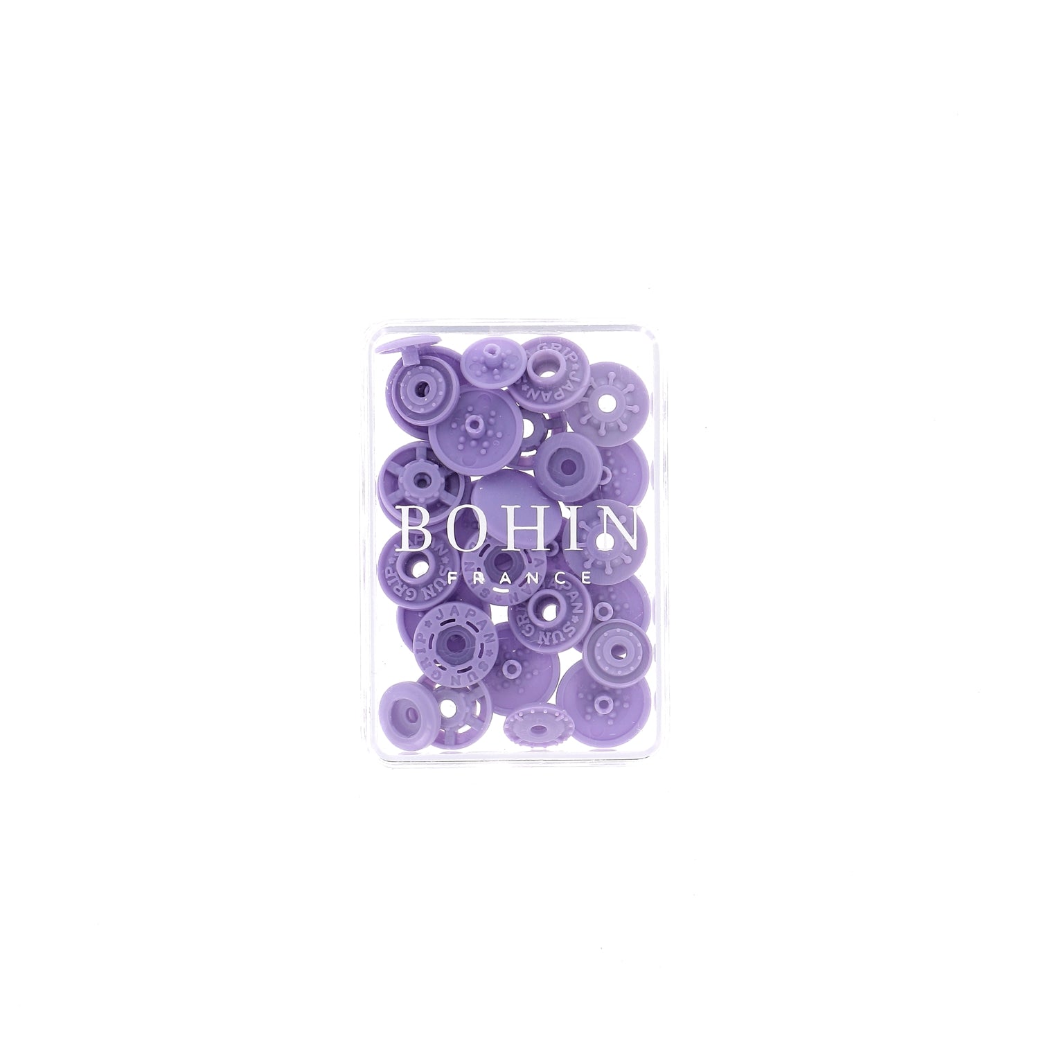 Bohin pressions magiques bouton pression rose 13 mm x8