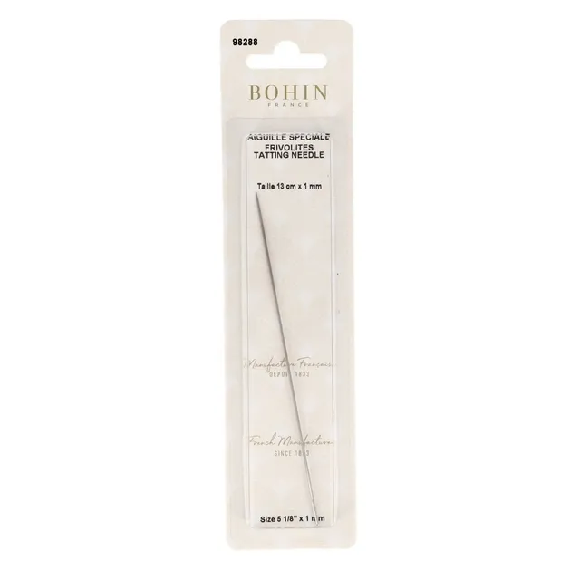 Bohin Aiguilles aiguille frivolité 130 mm