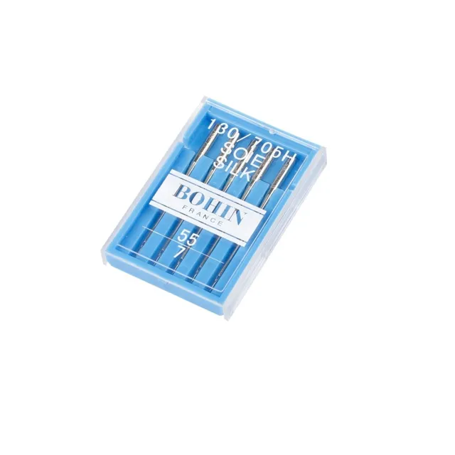 Bohin Soie Aiguille Machine Taille 55 x5 Tissus Fins
