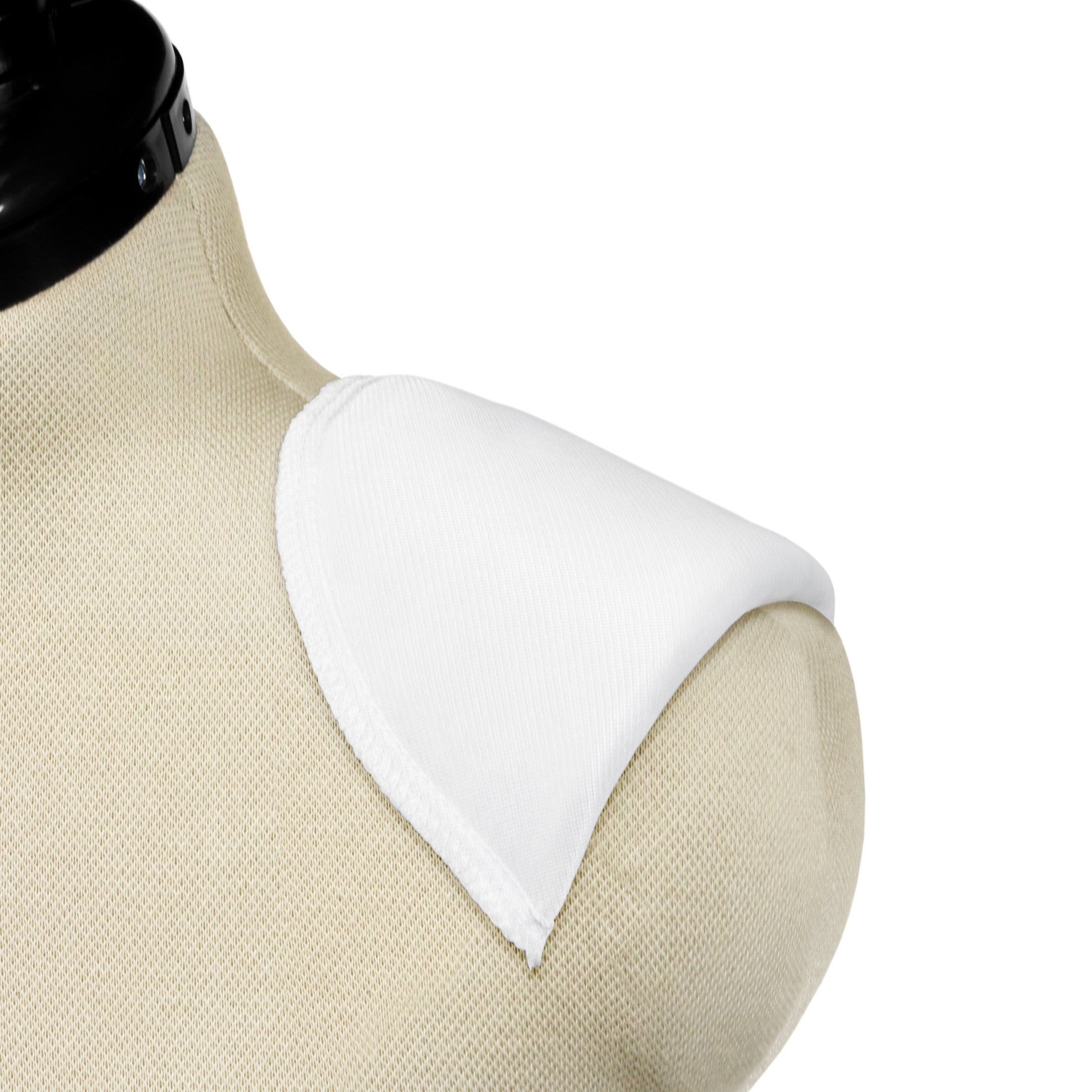 Dritz épaulettes recouvertes noires 1/2" paire