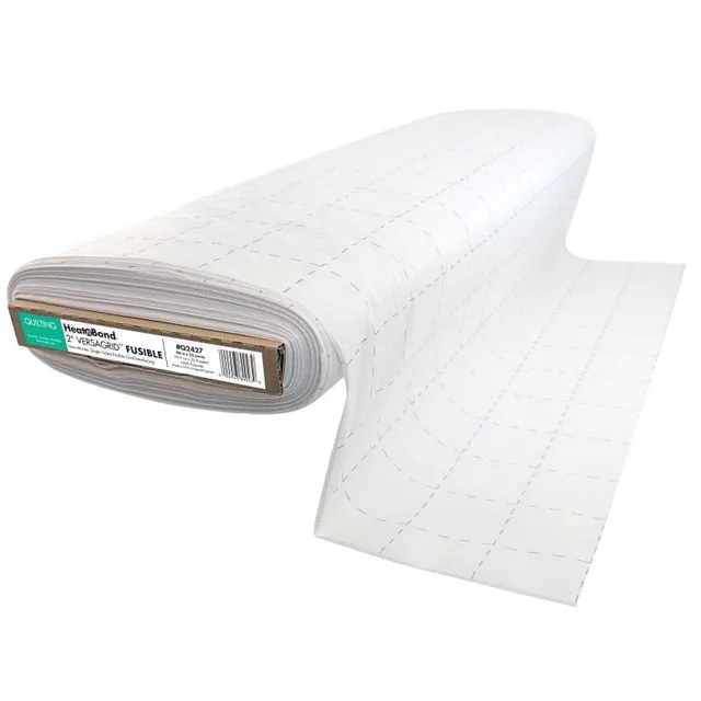 HeatnBond VersaGrid Entoilage Thermocollant 2 Pouces Blanc 2 Yards