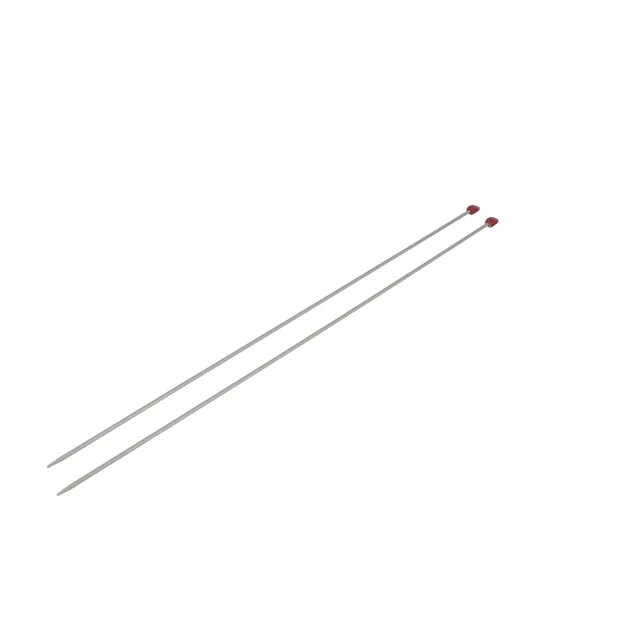 Bohin Tricot & Crochet aiguilles à tricoter 40 cm N°4 aluminium