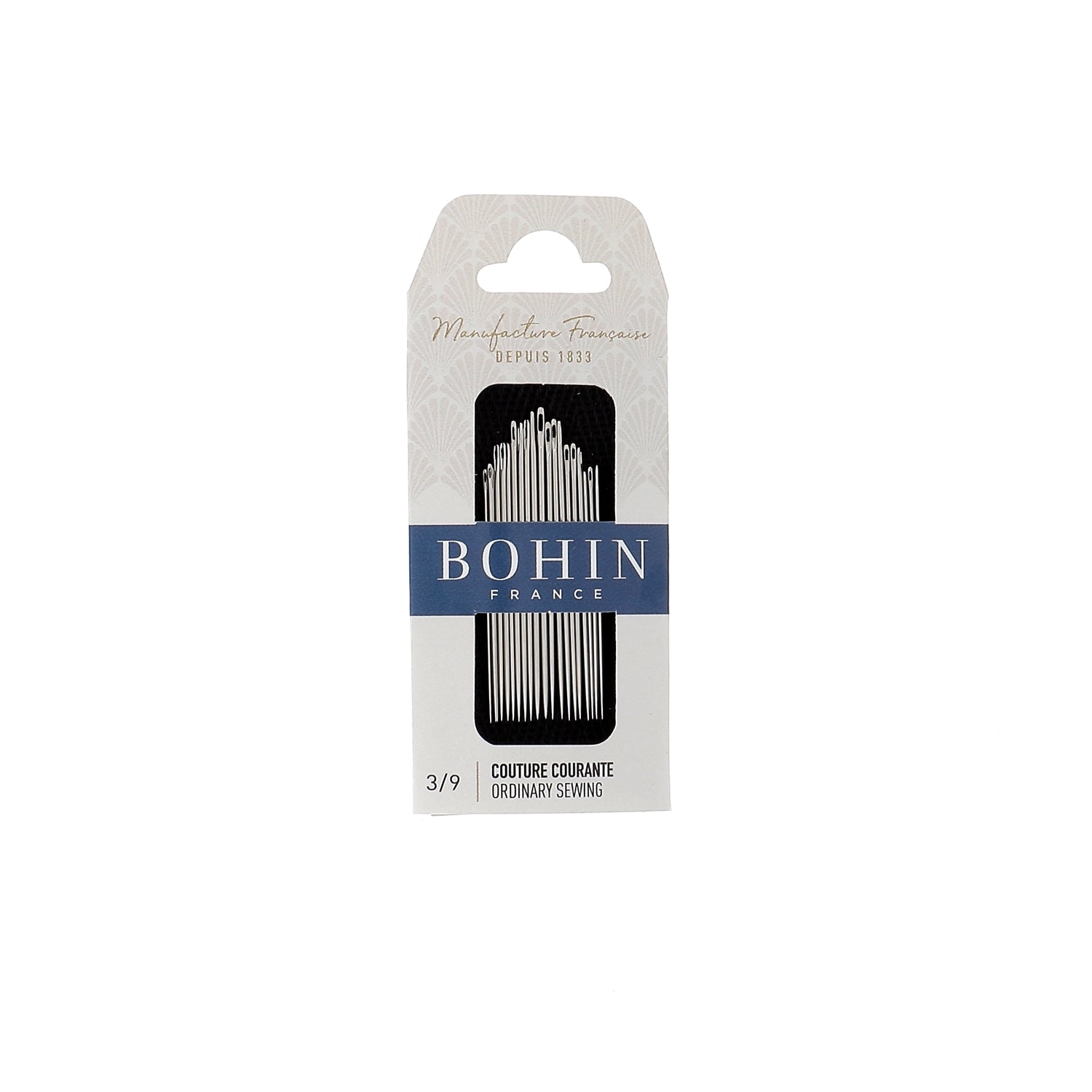 Bohin Aiguilles couture courante longues N°7 acier