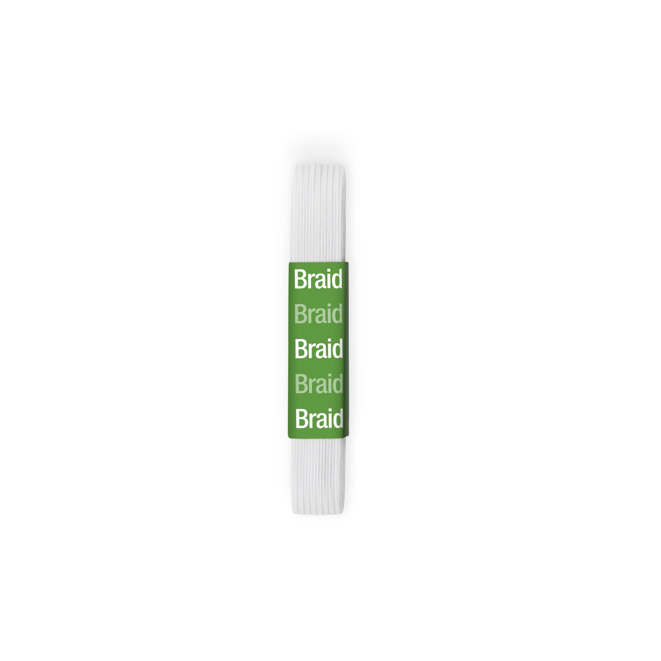Dritz élastique tressé blanc 13 mm 4,1 m