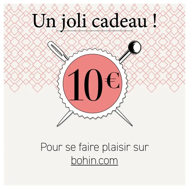 Bohin Carte cadeau mercerie couture 10,00 €