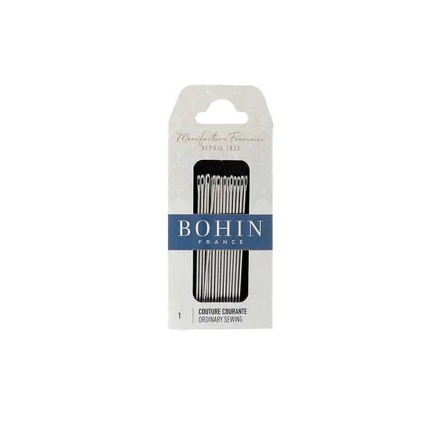 Bohin Aiguilles couture courante longues N°7 acier