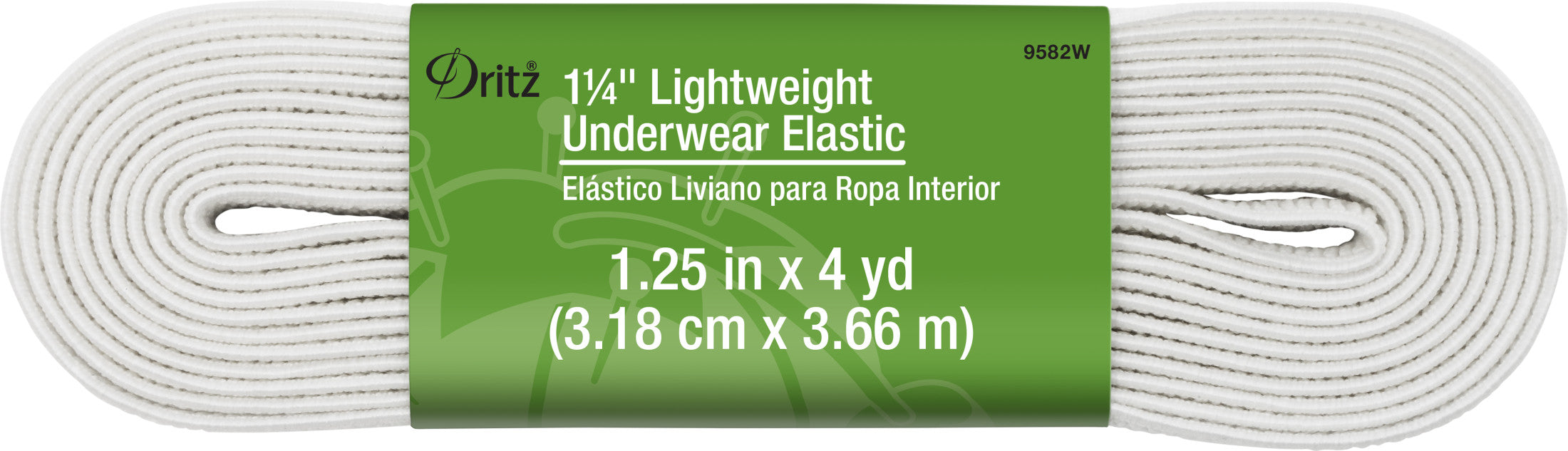 Dritz élastique sous-vêtement blanc 32 mm 4 yards
