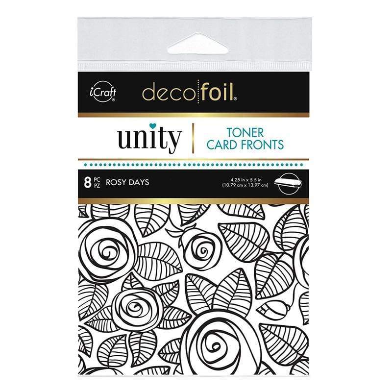 Unity Stamp Co. Carte Toner Rosy Days 8 pcs