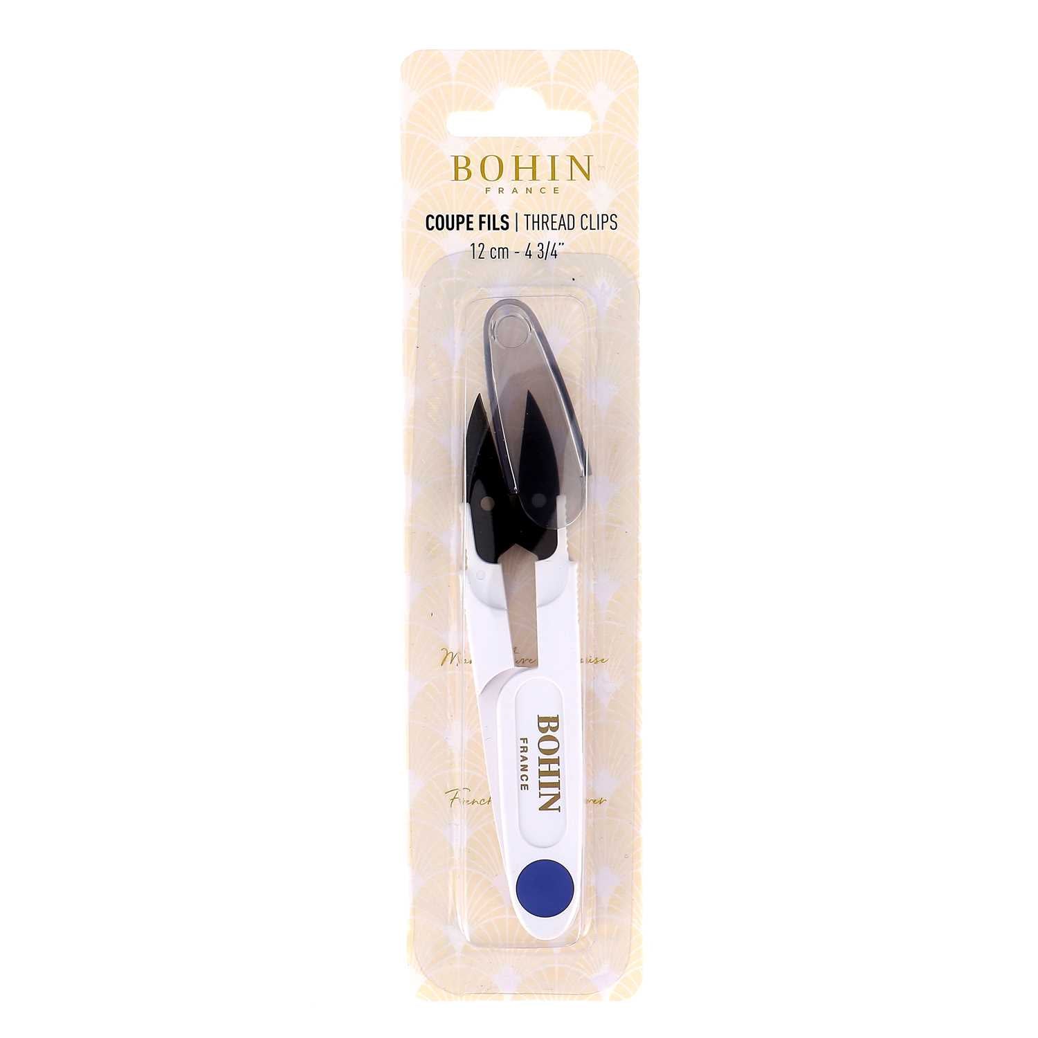 Bohin coupe-fils plastique lame inox couture précision