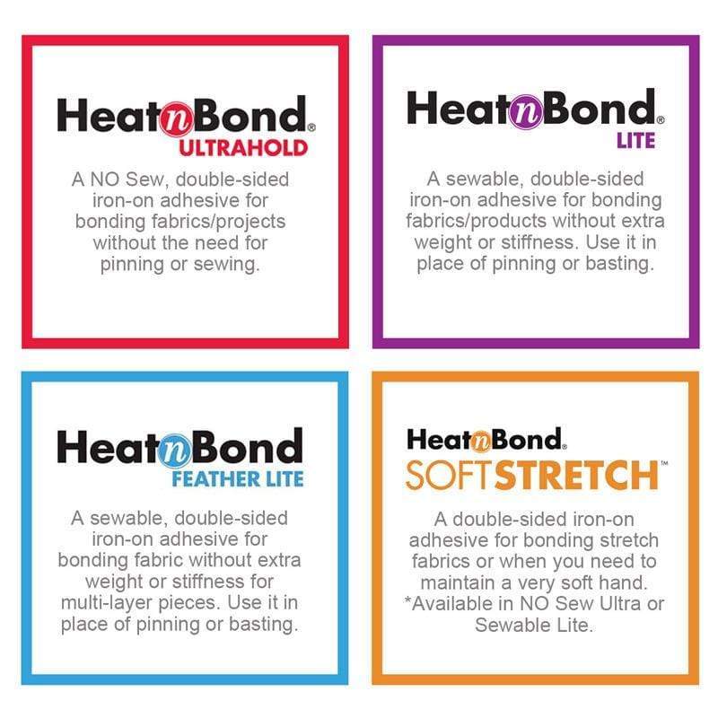 HeatnBond Lite thermocollant couture 43 cm x 4,8 m cousable