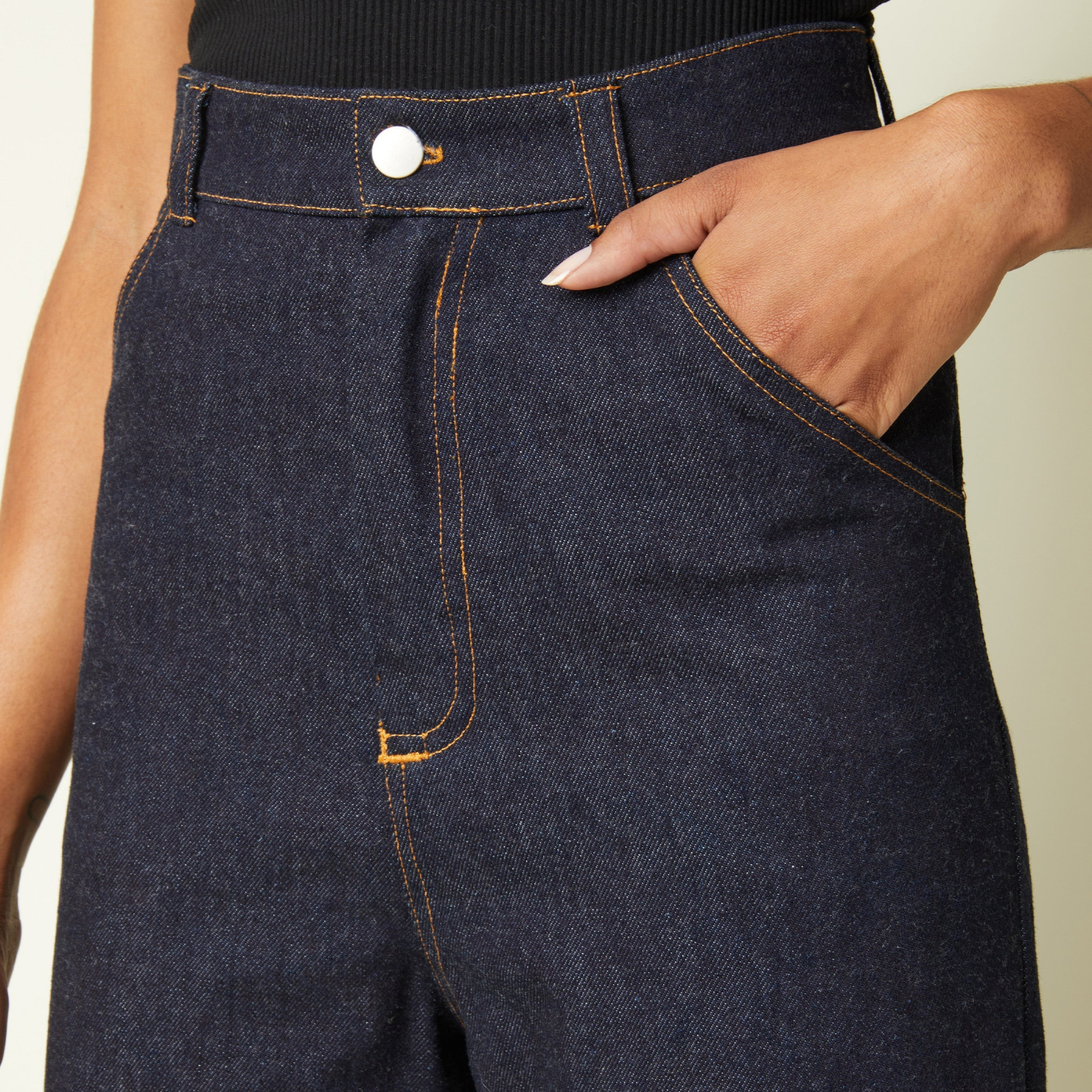 Atelier Brunette LE Jean Wide Leg patron pantalon taille haute
