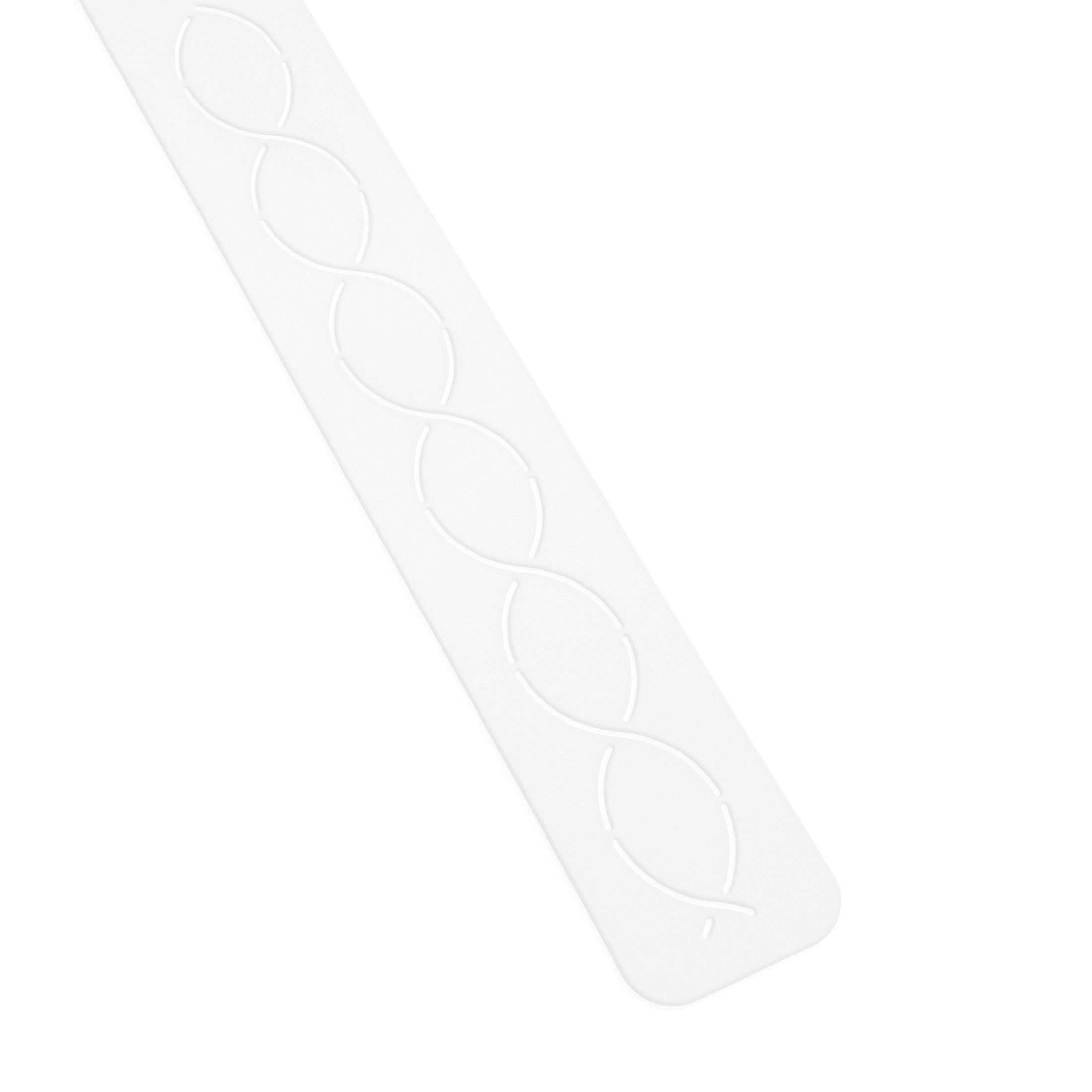 Dritz pochoir bordure chaîne 1" plastique quilt