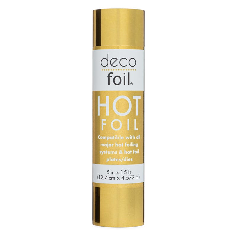 Deco Foil HOT feuille dorure or 12,7 cm x 4,57 m