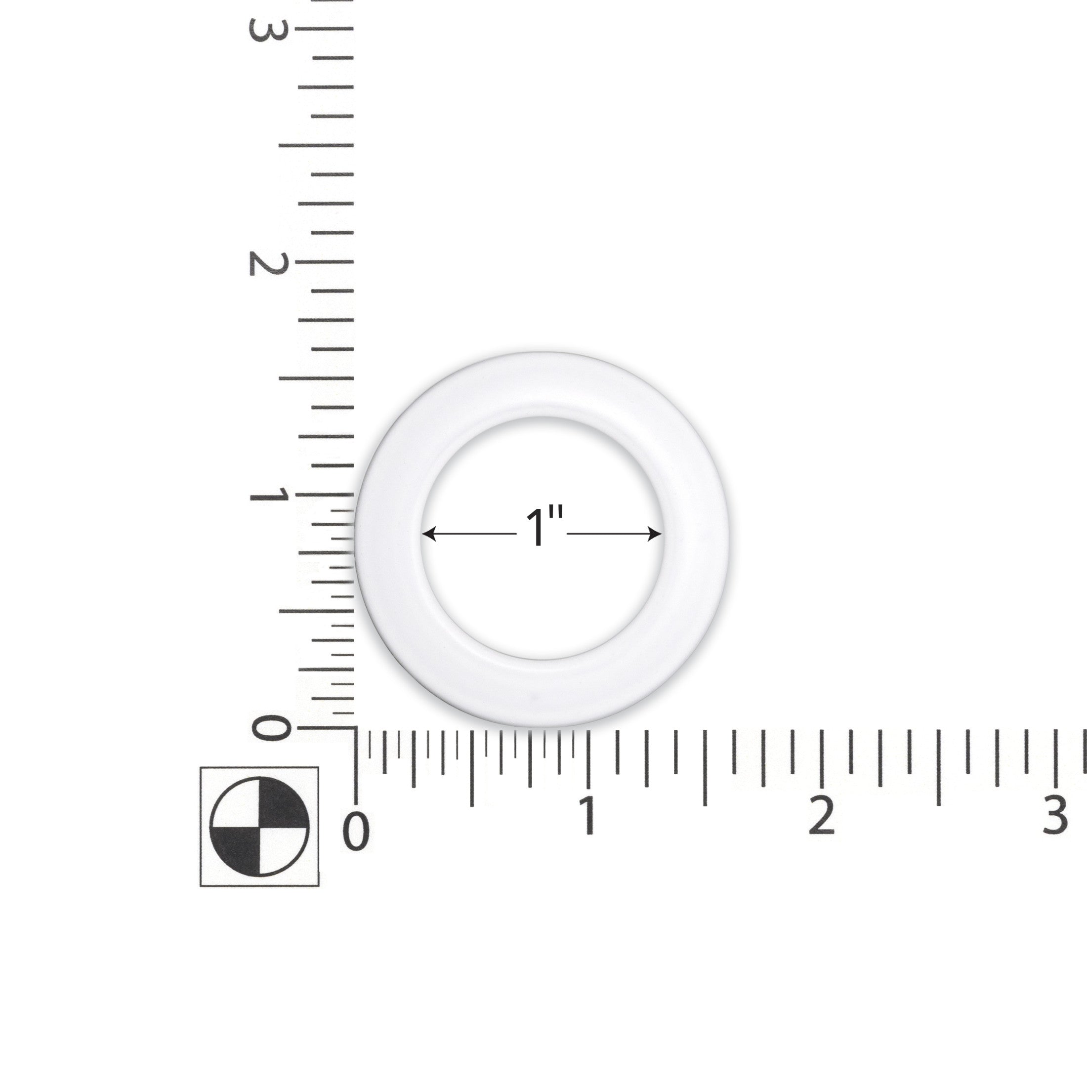 Dritz Fasteners œillets rideaux 25 mm 8 jeux nickel