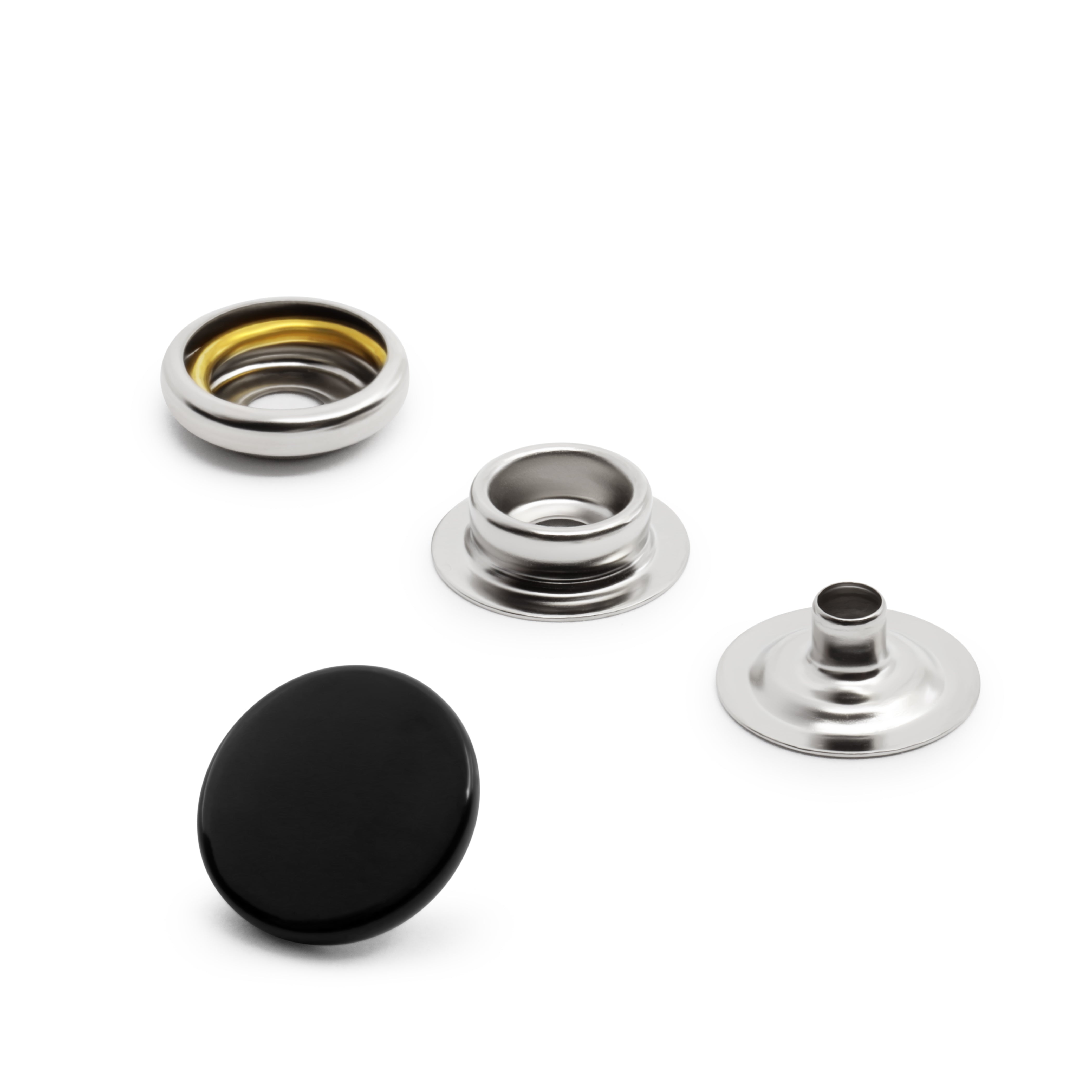 Dritz Fasteners Boutons pression robustes 15 mm 60 jeux