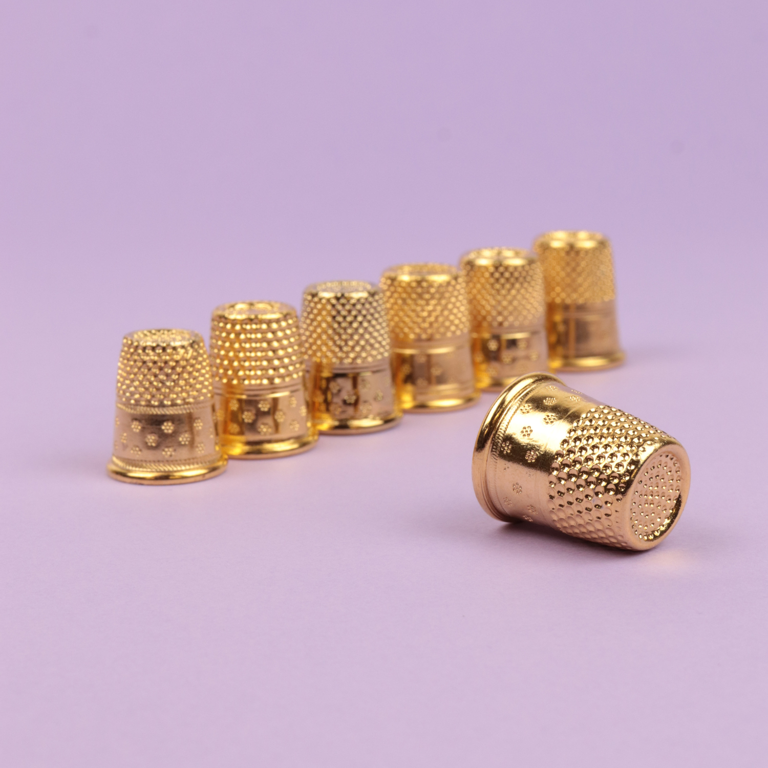 Bohin Accessoires de confection dé à coudre laiton N°0 17 mm