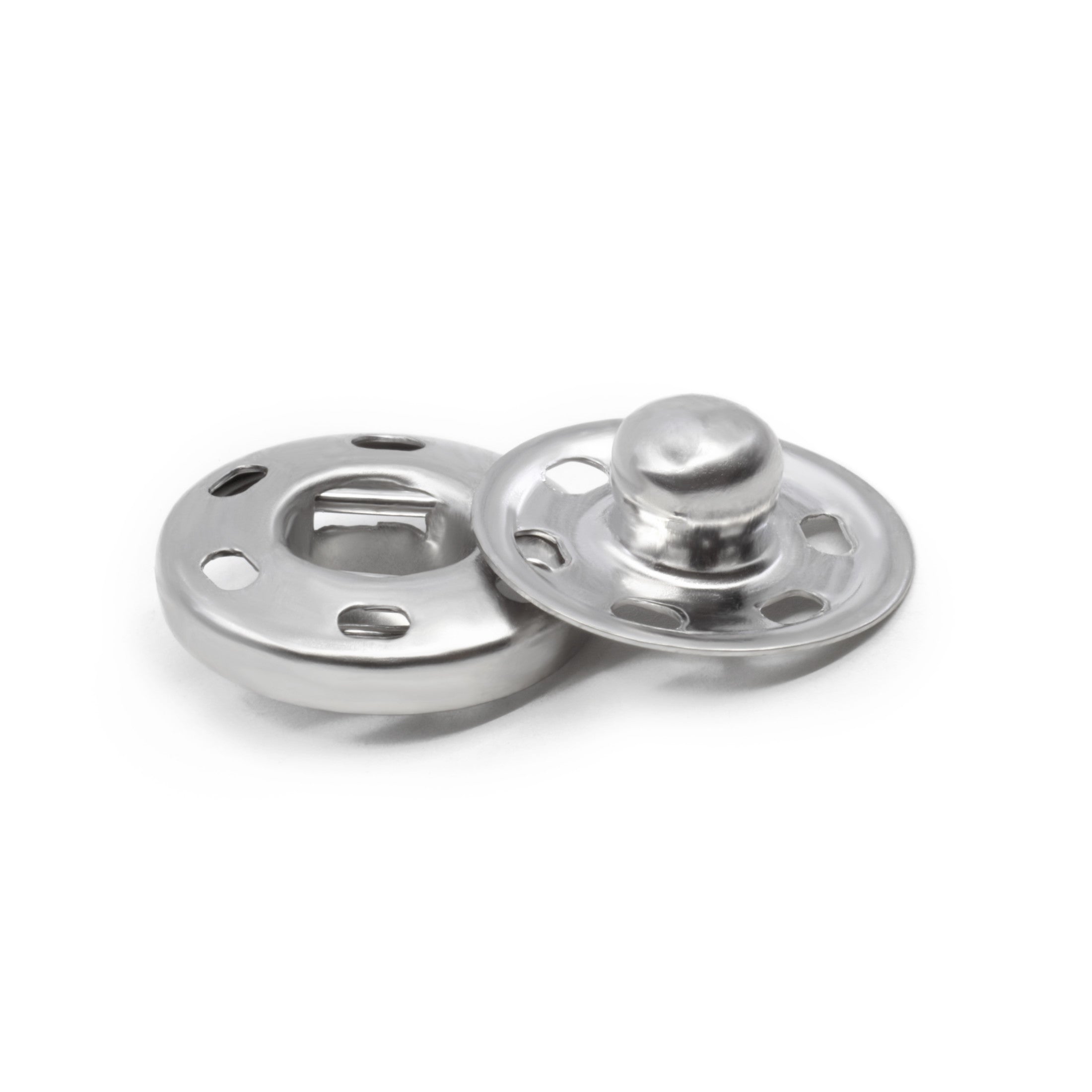 Dritz Fasteners Bouton Pression à Coudre Nickel x6