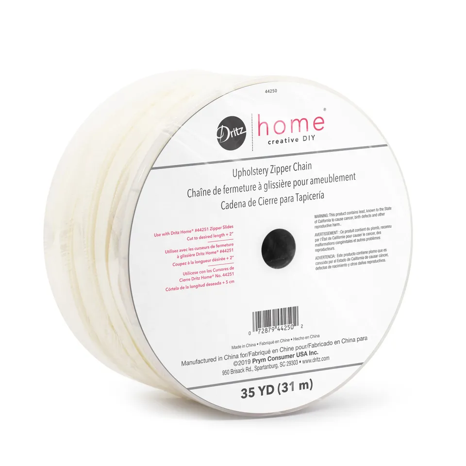 Dritz 44250 chaîne fermeture ameublement crème 35 yards