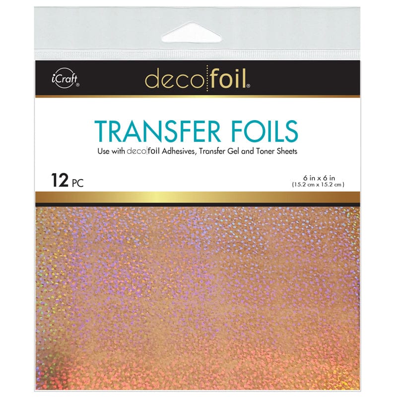 Deco Foil Sparkling Cider foil transfert 12 feuilles cuivré