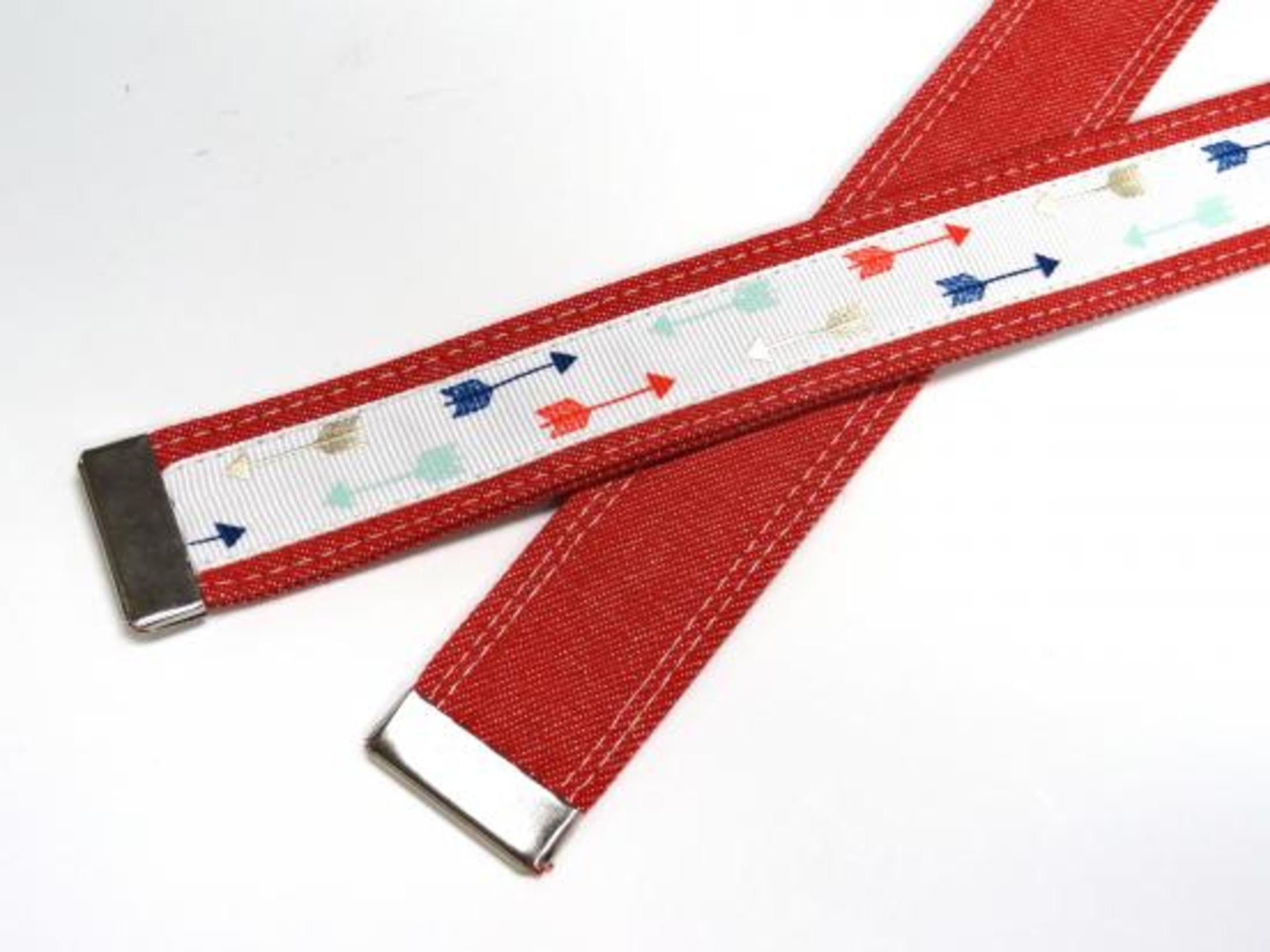 Dritz Embouts ceinture métal nickel 25 mm x4 finition