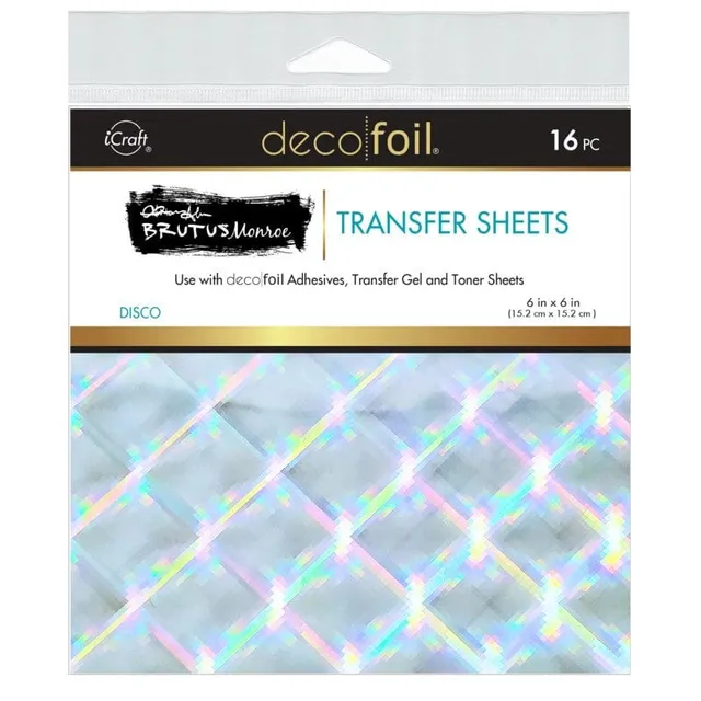 HeatnBond Brutus Monroe Disco feuille foil 16 feuilles