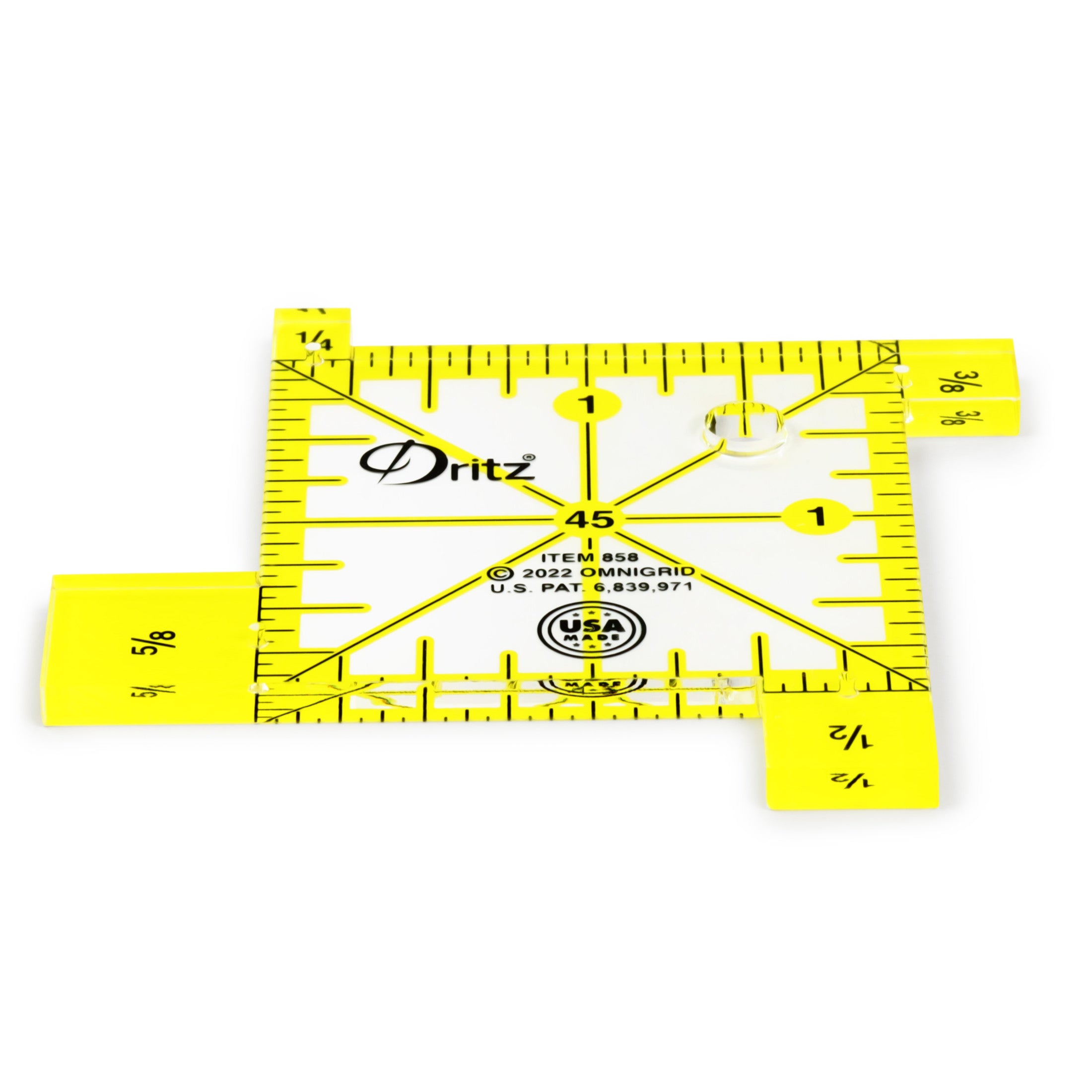Dritz Jauge Couture Acrylique Ourlet Marge 5 cm Guide