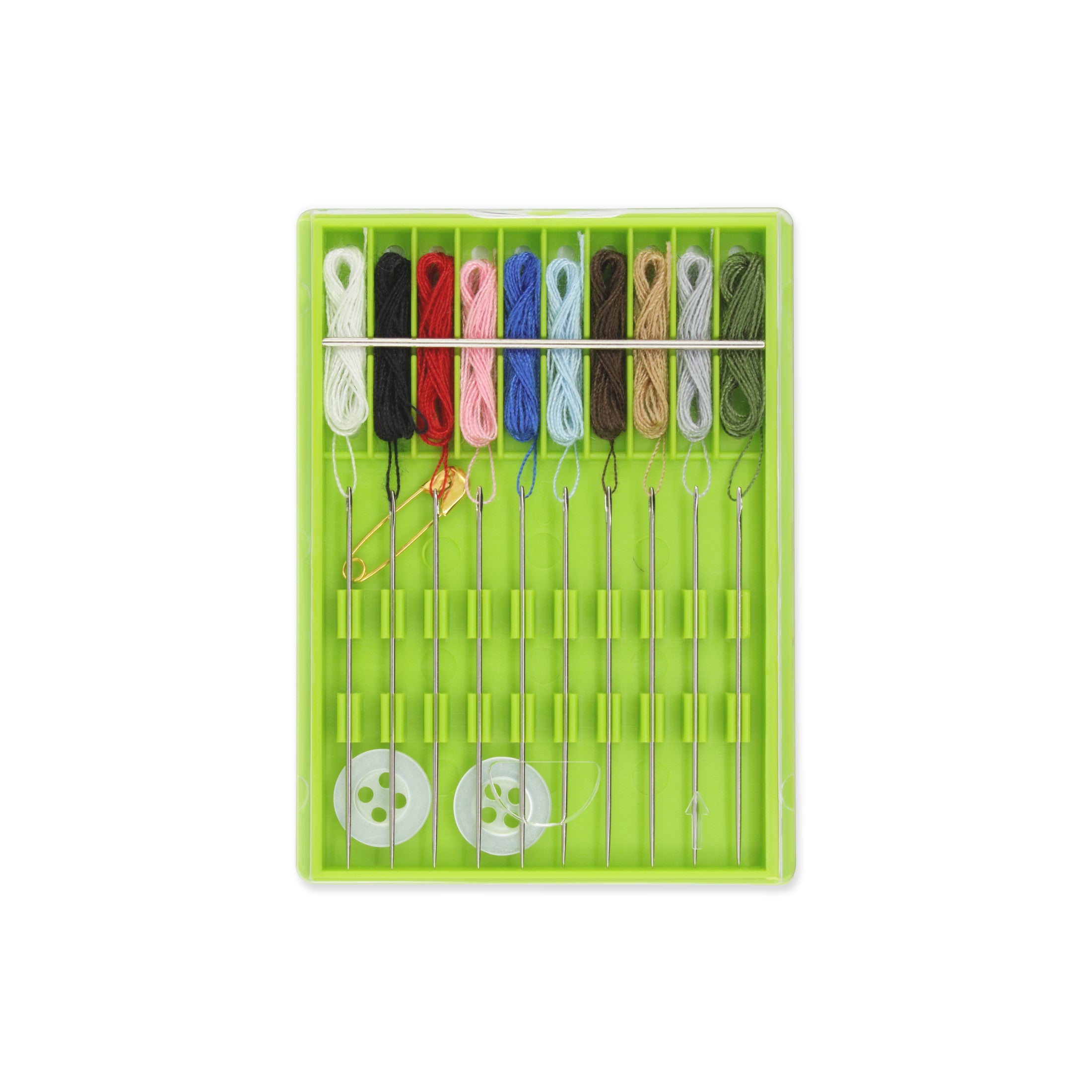Dritz 153 Kit Couture Aiguilles Pré-enfilées 10 couleurs