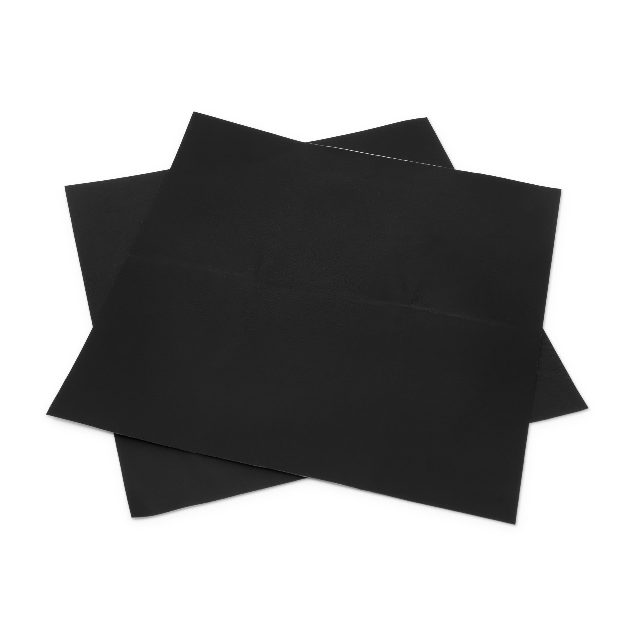 Dritz patch nylon noir autocollant 20x20 cm 2 pcs