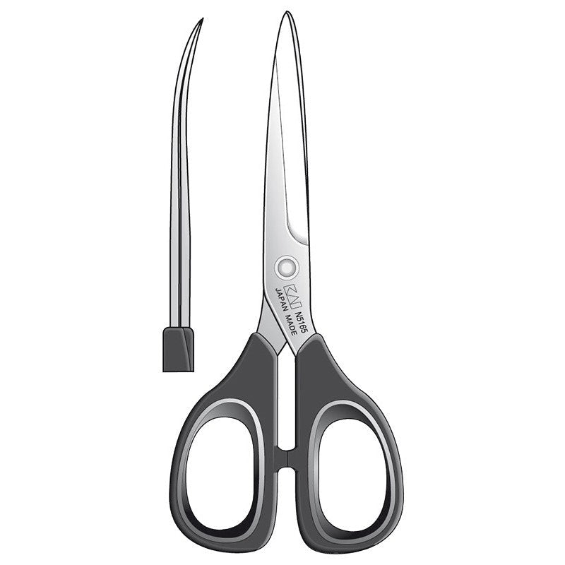 Kai N5000 ciseaux couture lame courbe 16,5 cm inox