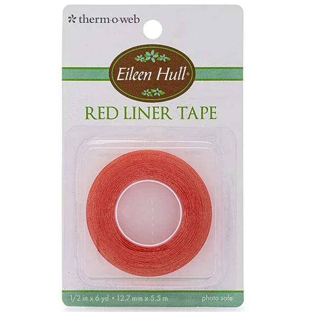 HeatnBond Eileen Hull Red Liner Tape adhésif transparent 6 mm 5,5 m