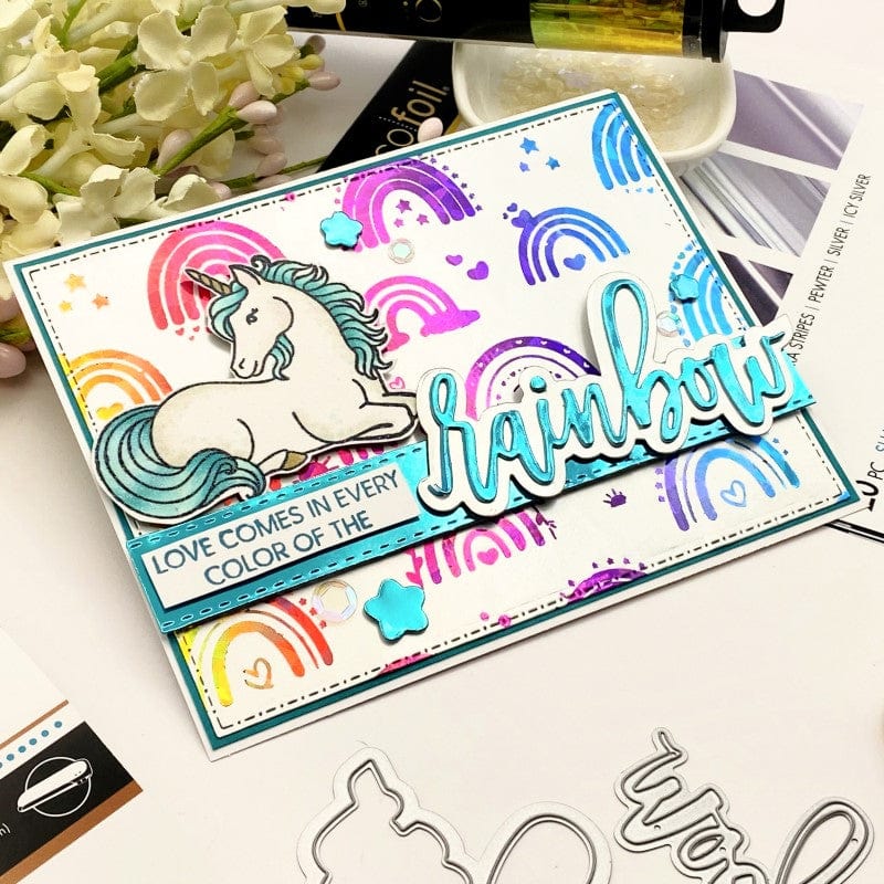 Deco Foil Toner Card Fronts Feeling Lucky cartes A2 x8