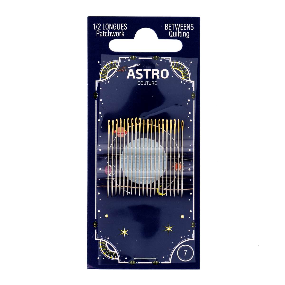 Bohin Aiguilles demi-longues Astro Couture N°7 x20