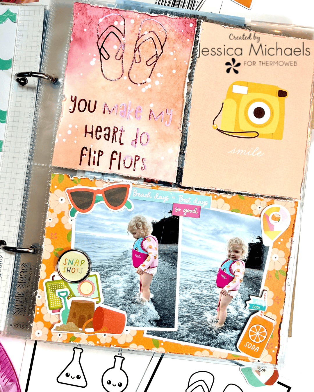 HeatnBond Deco Foil My Punny Valentine 8 feuilles A2