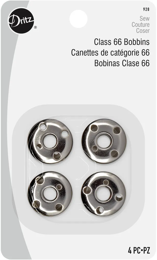 Dritz Canettes Classe 66 Métal x4 Singer Brother