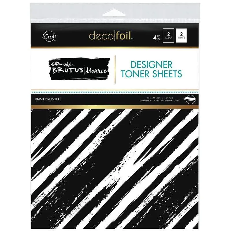 Brutus Monroe feuille toner Paint Brushed 4 feuilles A4