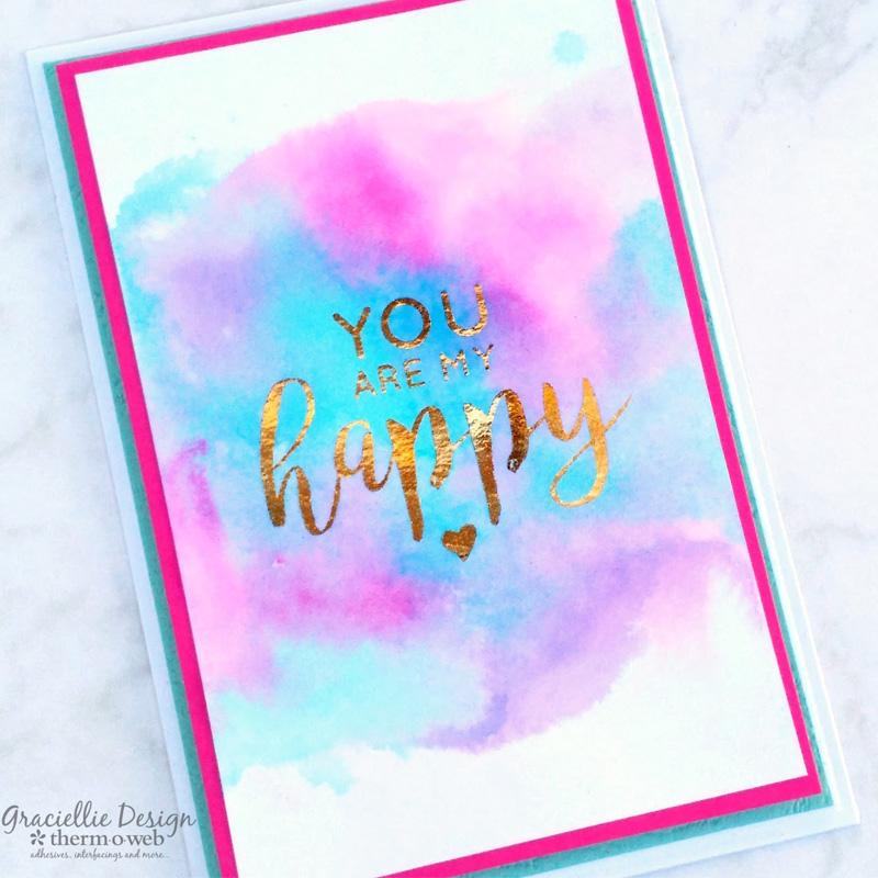 HeatnBond Deco Foil feuilles transfert doré 5 feuilles 15x30 cm