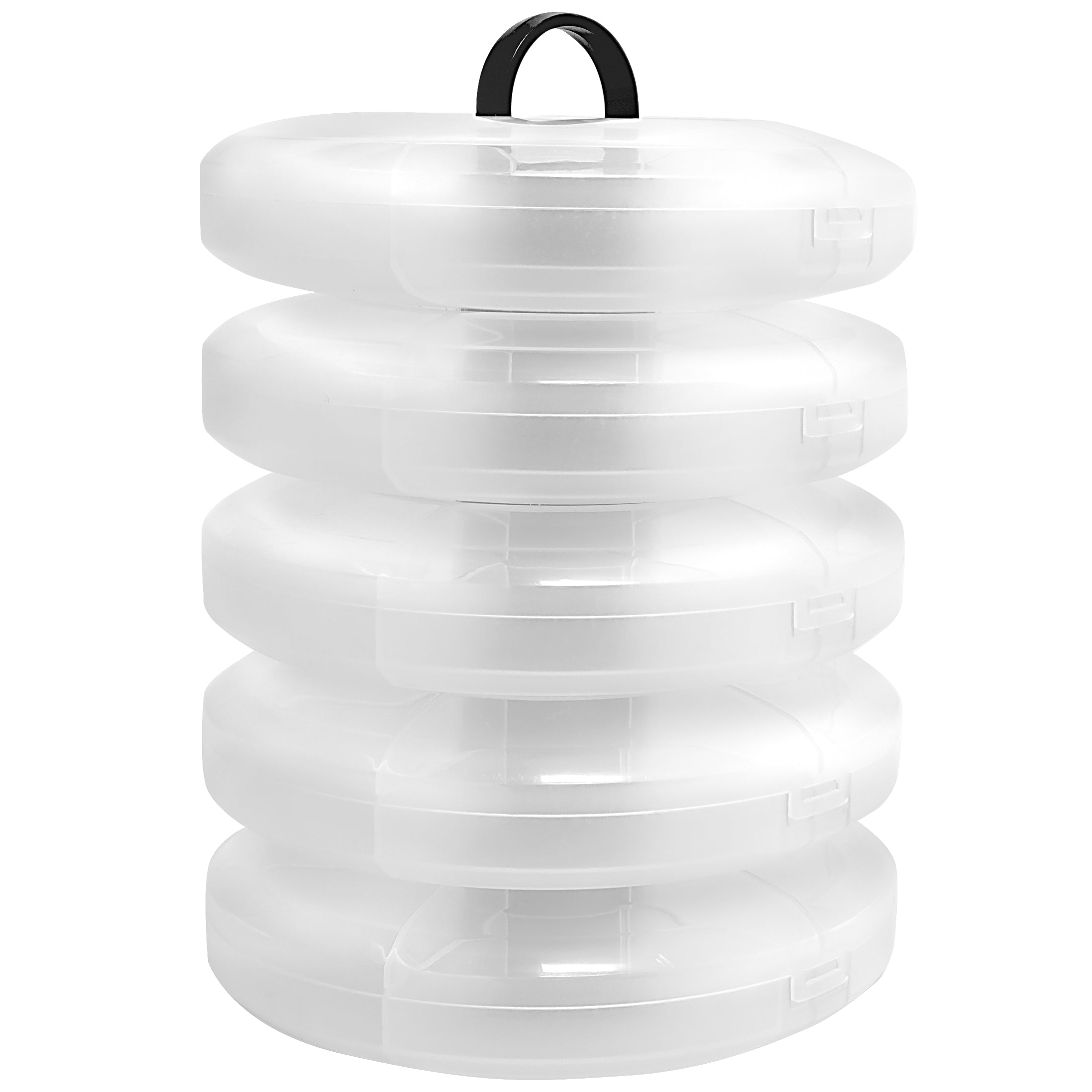 Dritz Storage Tower boîte rangement couture 5 pots mercerie
